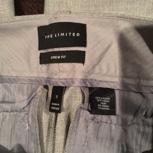 The Limited Silver Dress Pants